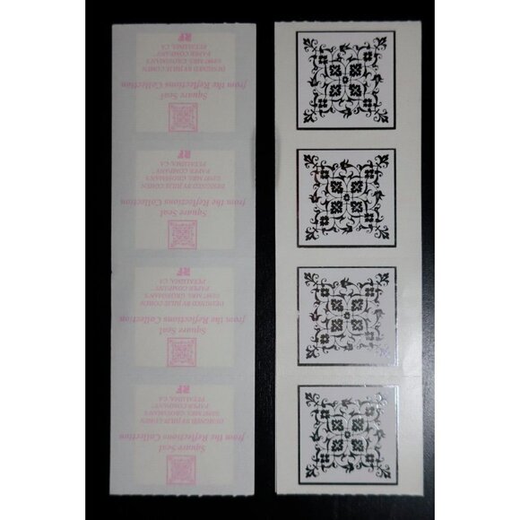VTG Mrs. Grossman's Stickers Square Seal Reflections Collection Cohen Wedding - Picture 2 of 2
